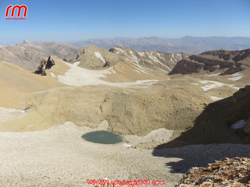 قله کلونچین - قله های شاه شهیدان دوزرده چال میشان و هفت تنان